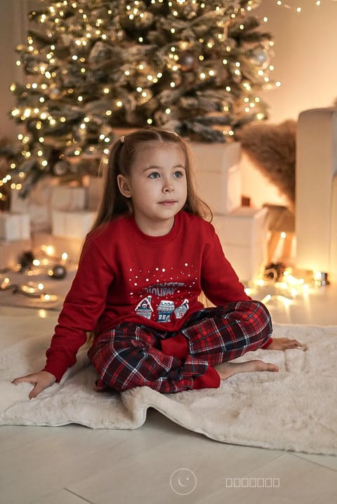 Піжама дитяча тепла "Winter Holiday"