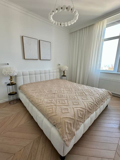 Покривало «Diamond Nordic» 200x220 см, бежевий